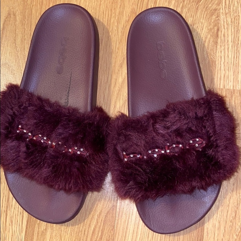 Bebe Fur Slides